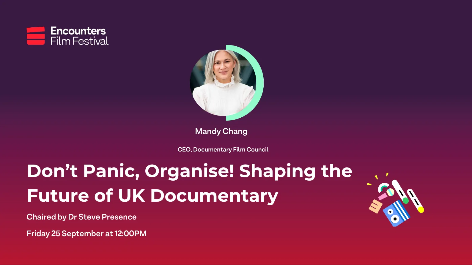 Don’t Panic, Organise! Shaping the Future of UK Documentary with Mandy Chang